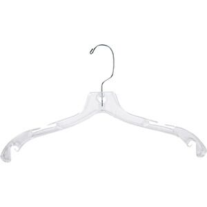 Clear Clothing Hangers 14"  Box of 120